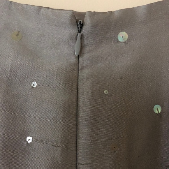 Elegant Formal Dress (2 piece), Silver sequence dress - Picture 7 of 10